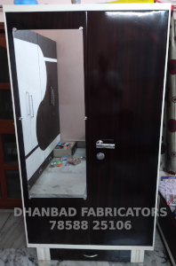 Almirah design mirror button