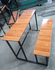 DUAL DESK PARTICLE BOARD